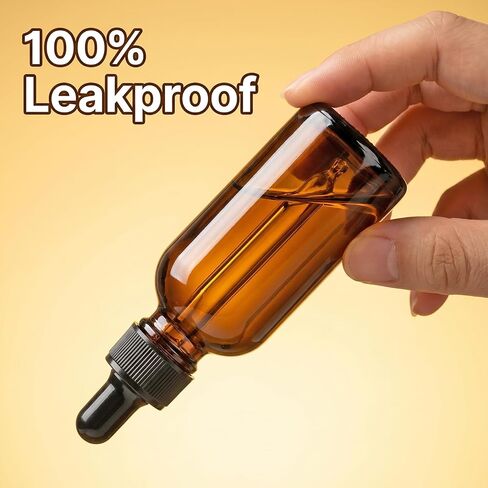 Maredash 64 Pack, 1 oz Tincture Bottles with Dropper- 30ml Tincture Bottles with Eye Dropper - Leakproof Essential Oils Bottle - Storage and Travel for Beauty or Health in Kuwait
