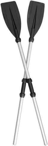 Detachable Rubber Boat Oars Aluminum Alloy Boat Rafting Paddle Adjustable Length Suitable for Competitive Boats in Kuwait