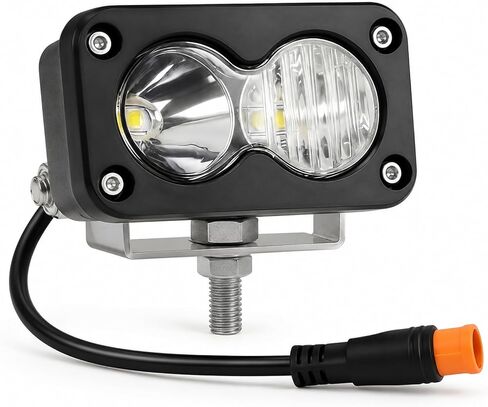Baja Light for Ridstar Q20,Electric Bike Headlight 20W 6000-6500K Compatible with Ridstar Q20/Q20 Lite/Q20 Pro,3-Pin Plug & Play Baja Light for Ebike,Motorcycle & ATV. in Kuwait