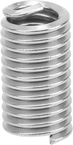 50pcs Wire Thread Insert Kit, 304 Stainless Steel NPT UNC 1/4in‑20 x 1-3D Screws Sleeve Assortment Helical Type Coiled for Automotive Repairs(3D After Installation) in Kuwait