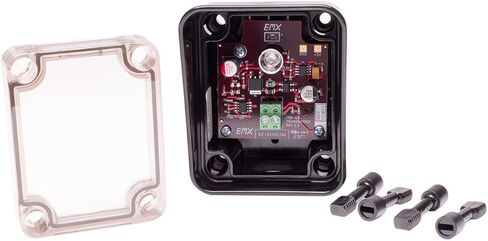 EMX IRB-4X2 Thru Beam Photoeye Kit، أغطية مدمجة، 12-24 VDC/AC، رمادي داكن in Kuwait