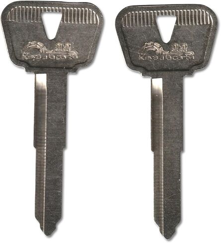 YM63 Key Blanks, 2 Pack Uncut Yamaha Motorcycle Keys, X248 YAMA26D Replacement Blanks for Select Yamaha R1, R6, FJR, FZ1, FZ6, V Star, Road Star, Scooter and ATV Locks in Kuwait