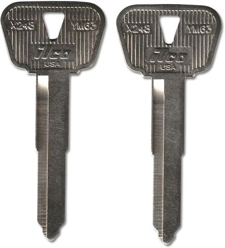 YM63 Key Blanks, 2 Pack Uncut Yamaha Motorcycle Keys, X248 YAMA26D Replacement Blanks for Select Yamaha R1, R6, FJR, FZ1, FZ6, V Star, Road Star, Scooter and ATV Locks in Kuwait