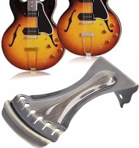 Buachois 6 String Guitar Tailpiece, Metal Resonator Replacement for Acoustic Electric in Kuwait
