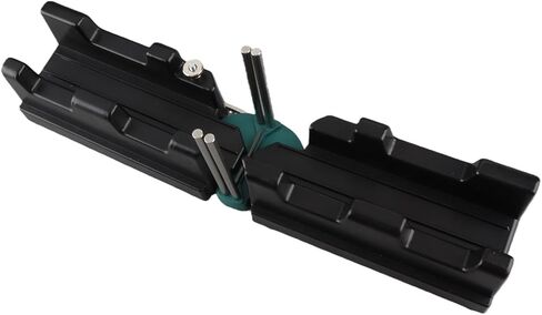 HURRISE Miter Angles Cutting Tool - 2 in 1 ABS Precision Machined Measuring Template Instrument for Corner Cutting - Ideal for Home Remodeling & Woodworking Tasks in Kuwait