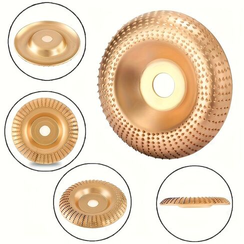 3pcs, Woodworking Wheel, 100mm Diameter, Grinding Wheel, Angle Grinder in Kuwait