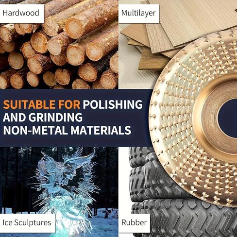3pcs, Woodworking Wheel, 100mm Diameter, Grinding Wheel, Angle Grinder in Kuwait