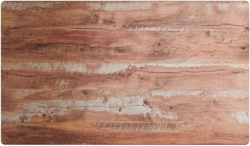 Rectangular Table Top 28" x 48", Multiple Finish Options, Commercial Grade, Scratch & Water Resistant, Easy Clean Surface, for Restaurant & Home Use (Smooth Versilla) in Kuwait