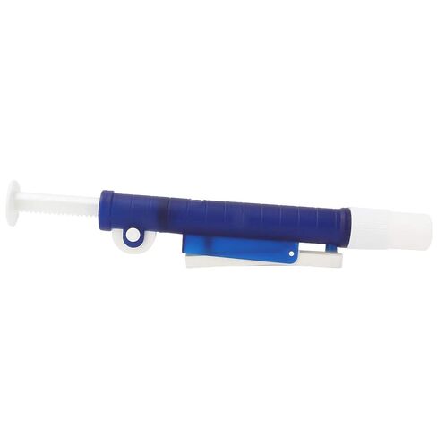 Pissente Lab Pipette Pump 2ml Blue Pipettor Easy One Hand Operation with Thumb Wheel & Side Lever for Glass or Plastic Pipettes in Kuwait