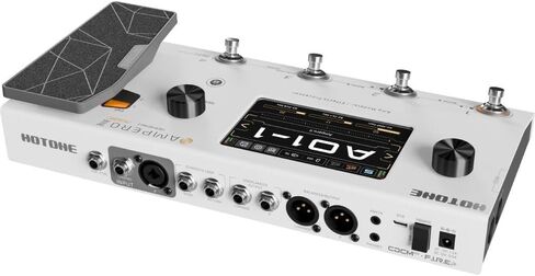 Hotone Ampero II MP-350 Amp Modeler & Effects Processor and Hotone Ampero Switch+ FS-2 Dual Foot Switch bundle in Kuwait