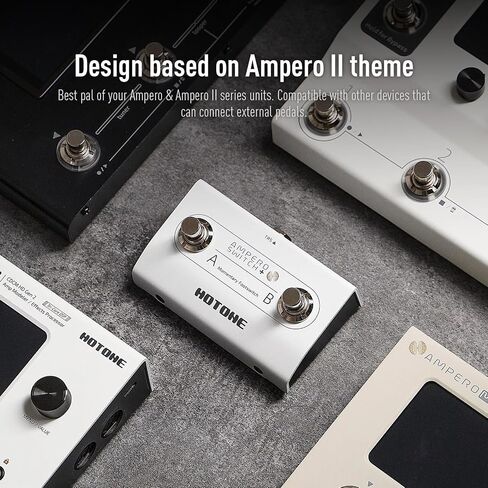 Hotone Ampero II MP-350 Amp Modeler & Effects Processor and Hotone Ampero Switch+ FS-2 Dual Foot Switch bundle in Kuwait