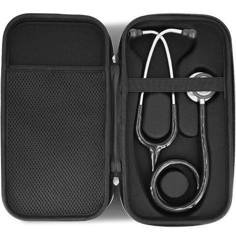 Hard Stethoscope Case for 3M Littmann Classic III & Cardiology IV Monitoring Stethoscope, Travel Storage case for Lightweight II S.E., for 2450/5620/5870/6200 & for MDF etc, Compact & Portable in Kuwait