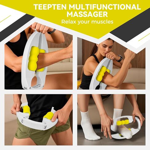 Arm Massager & Forearm Massager, Adjustable Foam Roller, Trigger Point Muscle for Calves, Tennis & Golfers Elbow Pain Release, Roller for Muscle Tightness & Faster Recovery in Saudi Arabia