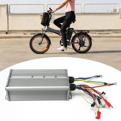 72V 3000W Brushless Motor Controller 48V 60V 72V 84V Intelligent E-Bike Controller Replacement for Electric Bicycle Scooter Maximum Current 80A, Aluminium Alloy Silver in Kuwait