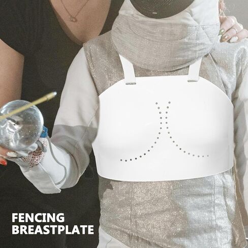 Toyvian Women’s Reusable Chest Guard for Fencing, Medium Size Protective Chest Protector Guard, Lightweight Outdoor Fencing Gear for Youth and Student Practice in Kuwait