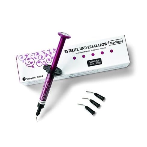 13893 Estelite Universal Flow Dental Composite Syringe MF BW 3gm in Kuwait