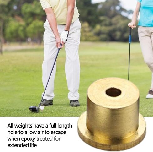 Golf Weights for Club | Heavy Duty Golf Club Weights | Weighted Accessories Steel Shaft for Practice, Training & Warm Up in Saudi Arabia