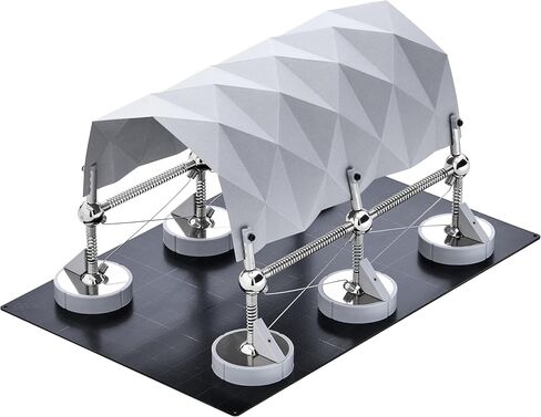Mola Structural Kit 4 | Magnetic Modular Kit for Engineering and Architecture Education | 145 Pieces + Practical Guide in Kuwait
