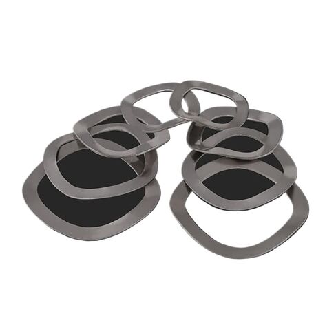 304 Stainless Steel Three Wave Washers Spring Washer M3 M4 M5 M6 M8 M10 M12-M41，2pcs(M25x31x0.3) in Kuwait
