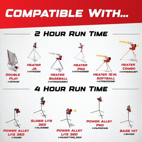 Heater Sports Hot Box 600 Portable Power Supply to Supply Power to Select Pitching Machines for Up to 2 Hours or 4 Hours Run Time in Kuwait