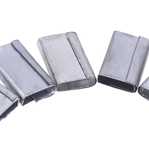 ZJchao Strapping Sealer, Poly Strapping Seals Pallet Iron Sheet Packaging Seals with 12-16mm PP Packing Belts for Secure Packaging and Shipping in Kuwait