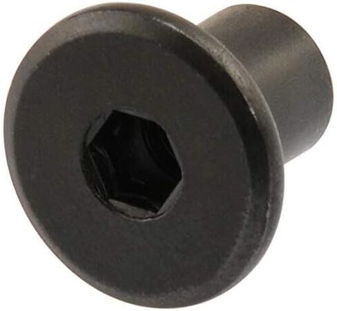 57148 Black Oxide Joint Connector Nut, 1/4"-20, 12 Pieces Steel in Kuwait