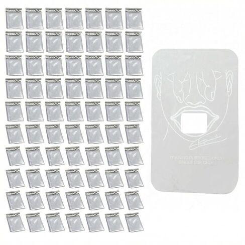 CPR Face Shield Masks – 100 Pack Individually Wrapped Rescue CPR Training Shields with One-Way Valve, Disposable Breathing Barrier for Emergency Kits, First Aid, AED, EMT & Lifeguard Classes in Kuwait