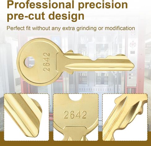 2642 NYC Fire Service Replacement Keys for Elevator Operations Systems Locks (2 Pack) in Kuwait