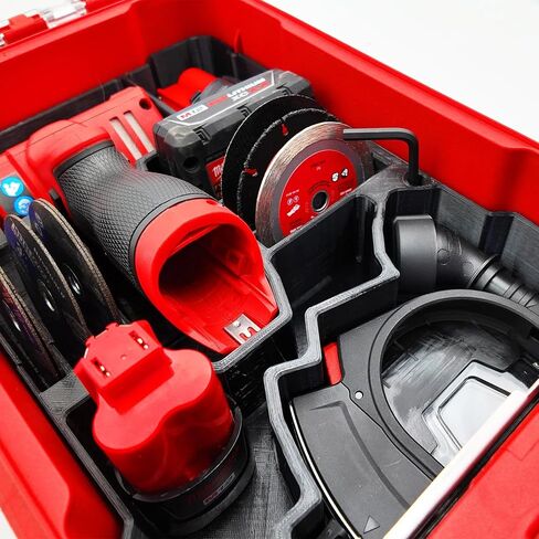 Organizer Insert Compatible with Milwaukee M12 FUEL 3" Compact Cut Off Tool for Packout Compact Organizer in Kuwait