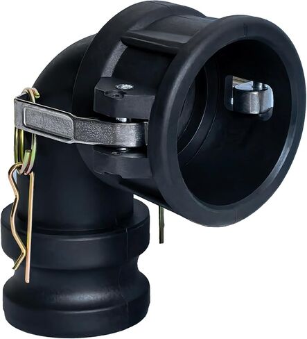 تركيبات Camlock من النوع DA 2 بوصة Camlock أنثى × 2 بوصة Camlock ذكر، كوع 90 درجة، تركيبات خرطوم الكامة والأخدود، طقم تركيب خرطوم الكامة والأخدود من البولي بروبيلين، وصلات خرطوم قفل الكامة in Kuwait