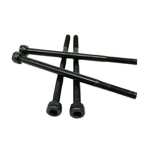 1/10pc M3 M4 M5 M6 M8 Black Grade 12.9 Steel Lengthened Long Allen Hexagon Hex Socket Cap Head Screw Bolt Half Thread L=30-300mm(300mm,M8 1pc) in Kuwait