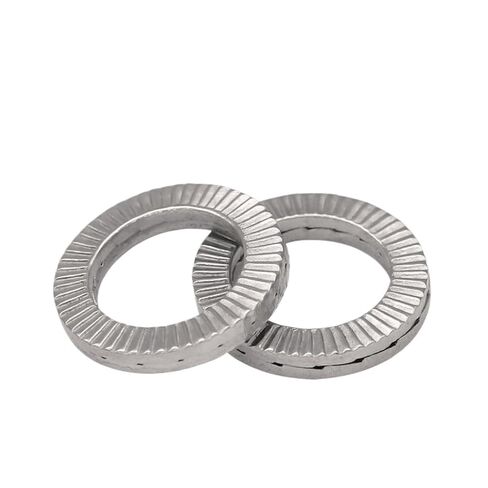 20/10/ 5 Pairs (2pcs Glued) Self-Lock Washers Wedge Stainless Steel M3 M4 M5 M6 M8 M10 M12 M14 M16 M18 M20 M22(M10 x10pairs) in Kuwait