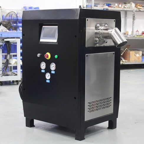 Industrial Dry Ice Pellet Making Machine, Automatic Dry Ice Pelletizer, CO2 Manufacturing Equipment with Touch Screen for Cleaning, Food Processing and Cold Chain Logistics in Kuwait