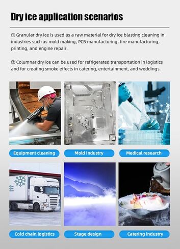 High Capacity Dry Ice Granulator Dry Ice Pellet Machine Automatic CO2 Pelletizer Machine with Continuous Production and Easy Operation in Kuwait