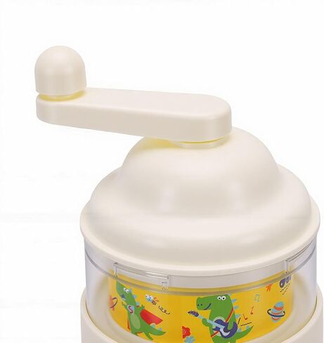 Fdit Manual Ice Shaver, Portable Hand Crank Snow Cone Machine with Ice Tray, Stainless Steel Cutter Crusher for Homemade Slushies Cold Drinks Indoor Outdoor Camping Use in Kuwait