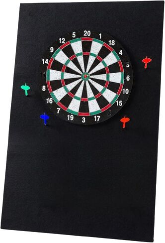 Dart Board Wall Protector, Felt Wall Tiles Backing Board, Cork Board Style Protector for Walls, Reusable No-Mark Protection for Dart Boards in Kuwait