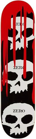 Zero 3 Skull Blood Skateboard Deck - 7.75" in Kuwait
