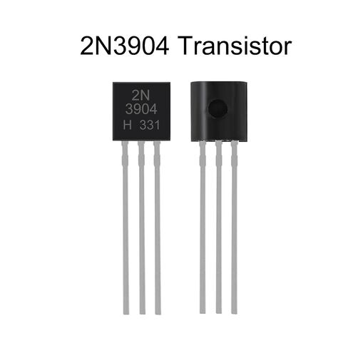 200 قطعة 2N3904 الترانزستورات NPN 60V 0.2A 0.625W 300MHZ الطاقة للأغراض العامة الترانزستورات مكبر للصوت 200mA in Kuwait