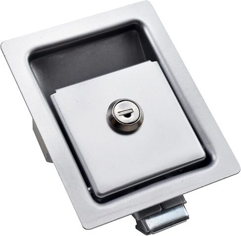 Heavy Duty Flush Mount Carbon Steel Single Point Paddle Handle Door Latches for Storage Rooms RV 1Pcs in Kuwait