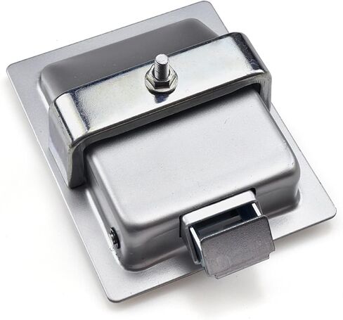 Heavy Duty Flush Mount Carbon Steel Single Point Paddle Handle Door Latches for Storage Rooms RV 1Pcs in Kuwait