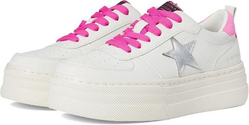 Vintage Havana Womens Hunter Platform Lace Up Sneakers Shoes Casual - White in Saudi Arabia