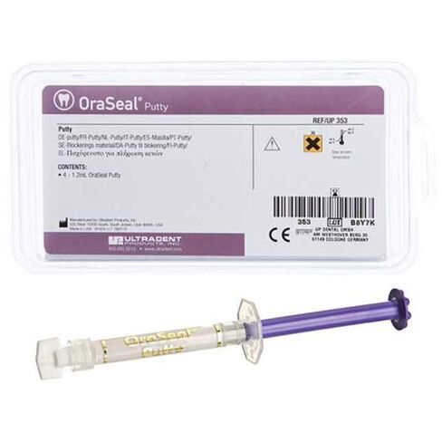 Ultradent 353 OraSeal لسد السد المطاطي ومعجون الأسنان 4/Pk 1.2 مل in Kuwait
