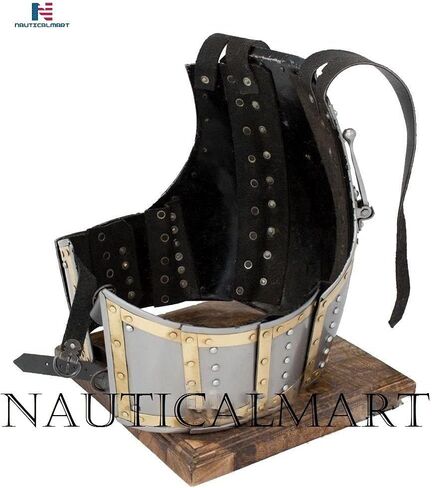 NauticalMart Medieval Breastplate Milanese Churburg 14th Century Armor Cuirass in Kuwait