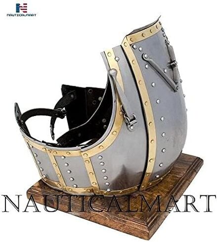 NauticalMart Medieval Breastplate Milanese Churburg 14th Century Armor Cuirass in Kuwait