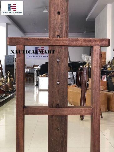NauticalMart Full Suit Of Armour Wooden Stand Medieval Armor Rack for Home, Museum & Collectors in Kuwait