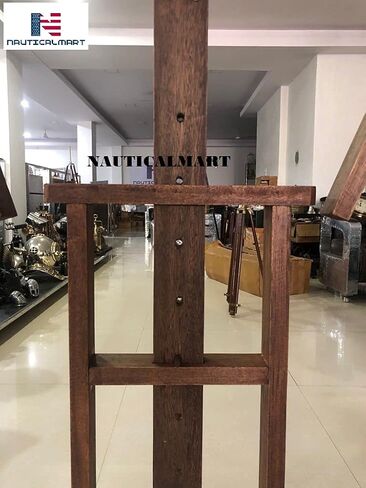 NauticalMart Full Suit Of Armour Wooden Stand Medieval Armor Rack for Home, Museum & Collectors in Kuwait