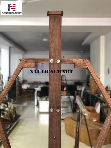 NauticalMart Full Suit Of Armour Wooden Stand Medieval Armor Rack for Home, Museum & Collectors in Kuwait