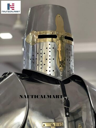 Nautical-Mart Medieval Wearable Knight Crusader Full Suit of Armor Halloween Costume in Kuwait