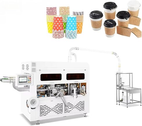 High-Speed Fully Automatic Paper Cup Making Machine, Auto Stacking & Packing, 70–120PCS/Min in Kuwait
