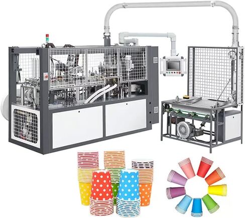 High Speed Fully Automatic Paper Cup Machine, Industrial Disposable Cup Production Equipment in Kuwait